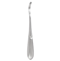 Élévateur périostal orthopédique Crego de haute qualité, courbé, à bout arrondi, en acier inoxydable, instrument chirurgical