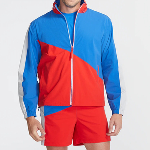 Windproof Tracksuit Zipper <b>Jackets</b> and Shorts <b>Men</b> Custom Logo Windbreaker Nylon Short Set Two Piece Sets <b>Men</b> - Product Image 6