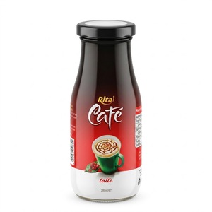 Vietnam Premium Cold Coffee Latte 280ml Glass Bottle Ready To Drink Liquid Beverage Wholesale Supplier OEM ODM Private Label - Product Image 3