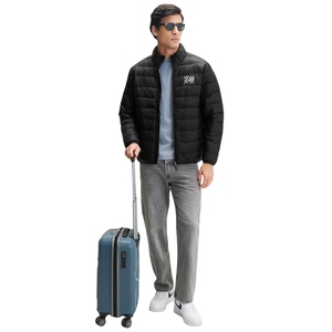 Chaqueta Acolchada Cálida para Hombre, Abrigo de Invierno Ligero, Aislante, Cortavientos, para Viajes al Aire Libre, Informal, Ropa al por Mayor - Product Image 1