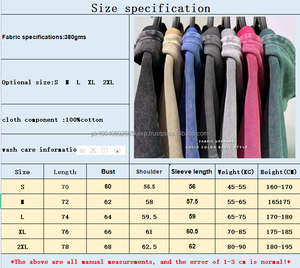 420gsm Lourd 100% Coton Manches Longues Surdimensionné Vintage Batik Hoodies Washed Loose Style avec Dot Pattern pour Automne Homme - Product Image 5