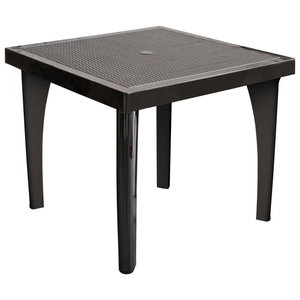 โต๊ะหวายสี่เหลี่ยมสีน้ำตาลอมเทา - Product Image 5