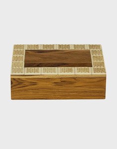Boîte de rangement pour bijoux de mariage en PC, bois et résine, carrée, personnalisable, moderne, de luxe, écologique, étanche, gravée, pour usage individuel - Product Image 5