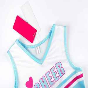 Uniformes de Animadoras para Niños de Solid Traders, Uniformes de Competición Personalizables al por Mayor, Kits de Impresión Digital 100% Poliéster - Product Image 3