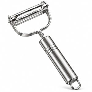 Pelador profesional de acero inoxidable para cocina, rebanador de verduras, frutas, metal de grado alimenticio, pelado fuerte - Product Image 5