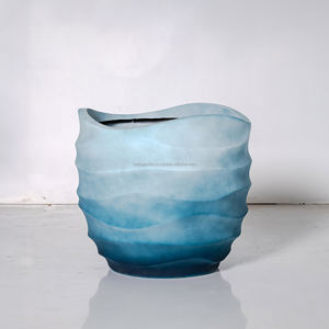 Marbre Pot Marbre Cultivateur Petit Cultivateur À L'extérieur D'énormes Pots De Pépinière Blanc marbre jardin disposition stylistique énorme fleuriste ho - Product Image 1