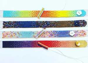 กำไลข้อมือลูกปัดทำมือ ลายหินสีดำเหลืองเงิน NOUSHAD HANDICRAFTS NH-696 รับรองโดย IGI ผลิตภัณฑ์ตัวอย่างจากอุตรพัฒนา - Product Image 6