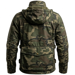Wholesale Men's Summer Softshell <b>Waterproof</b> <b>Camo</b> Hunting <b>Jacket</b> Insulated Thermal Fleece Outdoor Tactical Nylon Lining Front - Product Image 3