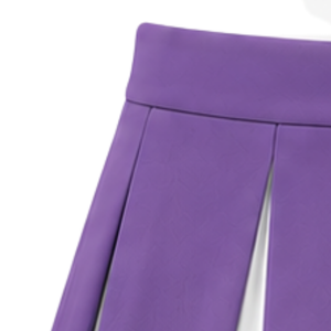 Lavender <b>White</b> Black Womens Pleated Cheerleading <b>Skirt</b> High Waist Athletic Team Performance Dance Sports Cheer Uniform <b>Skirt</b> - Product Image 3