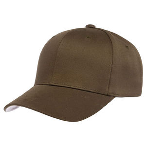 Gorra de Béisbol Marrón de 6 Paneles, Unisex, de Sarga de Algodón, Ajustable, Casual, de Color Sólido, con Cierre Trasero Ajustable, Talla Adulto - Product Image 5