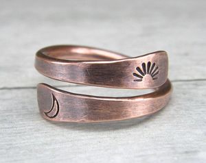 Handmade <b>Copper</b> Cuff Bracelet With Artistic Vintage Design For <b>Men</b> Women And Fashion Accessories Collection - Product Image 1