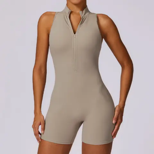 Combinaison de sport légère et ajustée en Spandex/Polyester pour femme – Vente en gros de haute qualité - Product Image 6