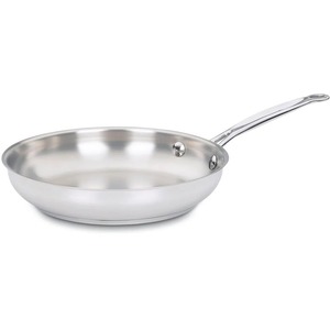 Round Stainless Steel Paella Pan With <b>Red</b> Handles Durable For Gas And Induction Cooker Hand Wash Only - Product Image 2