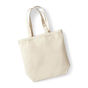 Sac fourre-tout de mariage en toile de coton premium avec impression dorée « Demoiselle d'honneur », sac cadeau réutilisable pour la fête nuptiale - Product Image 3