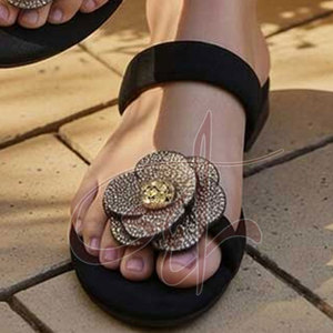 Sandalias de Moda para Mujer, Antideslizantes, con Parte Superior de Satén de Alta Calidad y Entresuela Antideslizante, Nuevo Stock - Product Image 5