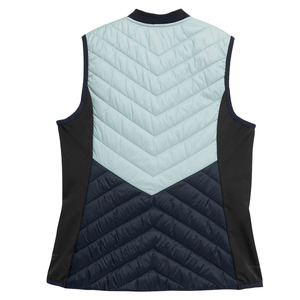 Chaleco de mujer de diseño personalizado, a la moda para invierno, cortavientos, de softshell, cálido, precio al por mayor. - Product Image 2