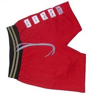 Shorts d'été unisexe en molleton éponge 100 % coton RBI, anti-UV, grande taille, écologiques, respirants, antibactériens, 320g, sans coutures - Product Image 1