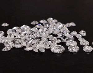 Diamante CVD cultivado en laboratorio, suelto, con claridad VVS-VS, color D, corte EX-VG, tamaño de 2 a 5 mm, peso total de 15.40 ct, para la fabricación de joyas. - Product Image 1