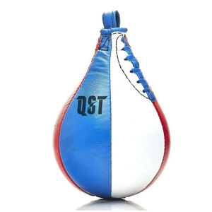 Sac de frappe professionnel en cuir sur pied pour entraînement de vitesse, sac de boxe suspendu pour balles de vitesse - Product Image 1