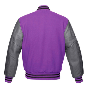 Stonefield Manufacturing Geometric Patchwork Stand Collar Varsity <b>Jacket</b>-100% Wool Hooded <b>Waterproof</b> Streetwear <b>Winter</b> Outerwear - Product Image 4