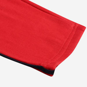 Women Red <b>Black</b> Color Blocking Hooded Tracksuit Full Sleeve Zipper Casual <b>Pants</b> Set Breathable 100% Polyester Premium Quality - Product Image 5