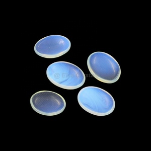 Pierre de méditation en agate mousse naturelle polie ovale, style artisanal, pour le pouce, cristal de guérison, vente en gros, exportateur, fournisseur - Product Image 6