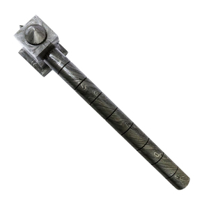 Martillo de Forja Profesional de Grado Industrial Multiusos para Trabajos en Metal THEWIZ CRAFTS con Cara Rectangular Cuadrada y Mango de Acero - Product Image 2