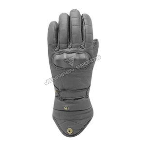 Gants de moto en cuir en promotion – Été et hiver – Gants de motocross et de course – Compatibles écran tactile – Pour moto, VTT et cyclisme - Product Image 5