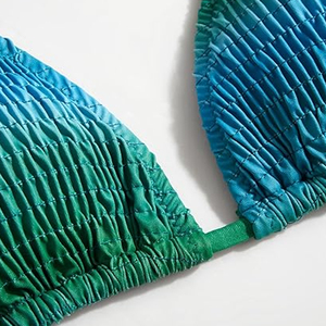 Soutien-gorge de sport personnalisé avec logo OEM, sans couture, à bretelles réglables, respirant, confortable, écologique, pour tous les jours, ensemble de bikini pour femmes - Product Image 4