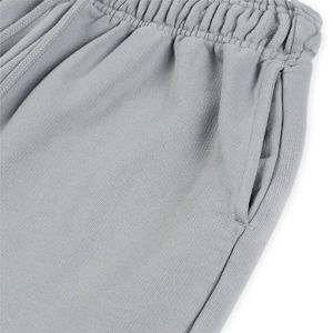 Men's Gray Woolen Vintage Straight Mid Rise Sweatpants Drawstring Casual <b>Joggers</b> Side Pockets Autumn Wear - Product Image 5