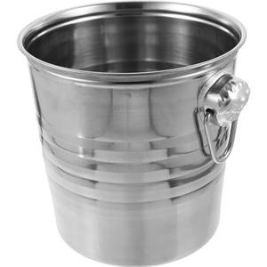 Double Wall Stainless Steel Wine Chiller Champagne <b>Ice</b> <b>Bucket</b> with Knob Handles for Bar Club Party <b>Table</b> Decor - Product Image 5
