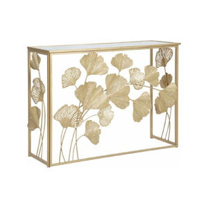 Mesas de Consola para Sala de Estar, Diseño Exclusivo y Elegante, Fabricadas en Metal Plateado Pulido de Primera Calidad, Aspecto Sofisticado - Product Image 3