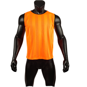 Reversible Polyester Mesh <b>Bib</b> Breathable Sleeve Football Vest for Adults for School <b>Training</b> and Soccer Wear - Product Image 1