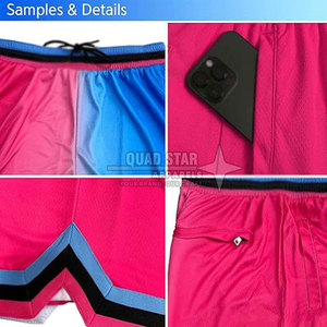 กางเกงบาสเก็ตบอลสำหรับฝึกซ้อม รุ่นใหม่ปี 2026 ผ้าโพลีเอสเตอร์ 100% พิมพ์โลโก้ตามสั่ง ราคาดีที่สุด - Product Image 5