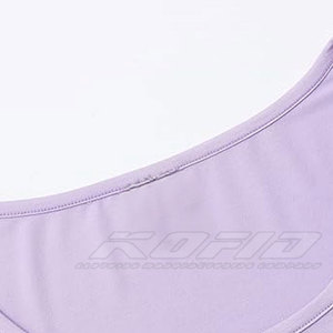 Camiseta Corta Premium para Mujer, de Algodón, Corte Ajustado, Manga Corta, Verano, Informal, para Gimnasio, Ejercicio, Transpirable, Suave y Elegante - Product Image 6