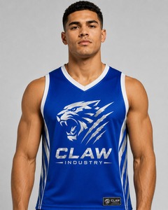 Maillot de basketball personnalisé avec panneau arrière, sublimation originale, pas cher, tenue de basketball tendance, ensembles personnalisés avec nom d'équipe - Product Image 1