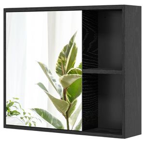 Armadietto da Bagno con Specchio Singolo, Mensole Funzionali per il Bagno - Product Image 6