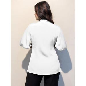 <b>Women</b> Elegant Button Down <b>Shirt</b> Comfortable Casual Formal <b>Long</b> Sleeve Top Buy Direct From Supplier - Product Image 4