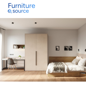 Meubles de logement d'étudiant en bois de haute qualité-Ensembles de chambre à coucher complets pour dortoir-Fabricant OEM Vietnam - Product Image 2