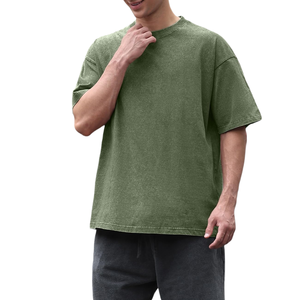 Custom Wholesale Oversized <b>Acid</b> <b>Wash</b> Heavyweight 100% Cotton Men's <b>T</b> <b>Shirts</b> Vintage Style Easy To Wear Men <b>Acid</b> <b>Wash</b> <b>T</b> <b>Shirt</b> - Product Image 4