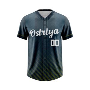 Maillot de baseball à manches courtes entièrement boutonné pour hommes et femmes, imprimé, style hip-hop, vêtements de sport, prix - Product Image 1