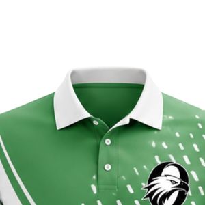 Men's Green <b>White</b> <b>Cricket</b> Jersey Short Sleeve Team Shirt Performance Sports Uniform Outdoor Game Wear <b>Cricket</b> Apparel - Product Image 4