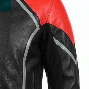 Chaquetas de Motociclista Personalizadas OEM de Alta Calidad para Hombre, Ropa Original de Motociclista en Cuero Genuino a Precio Razonable - Product Image 5