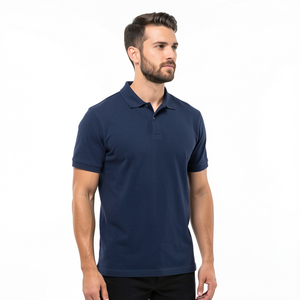 Chemises polo pour hommes, chemises polo de haute qualité pour hommes, t-shirt polo en coton, motif uni, manches courtes, qualité de marque - Product Image 5