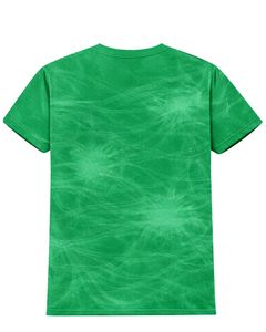 Camiseta Personalizada con Tinte Verde Hielo para Hombre, Cuello Redondo, Manga Corta, Algodón, Estilo Casual Urbano, Lavado Vintage, Personalizada, OEM, Venta al Por Mayor - Product Image 2