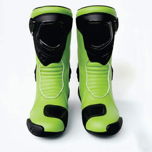 Chaussures de moto en cuir véritable sur mesure, confortables et respirantes, bottes de moto les plus vendues 2026 - Product Image 5