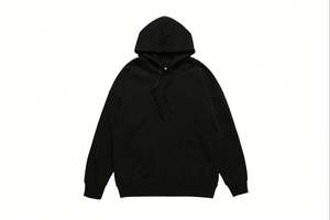 H5572 Fabricant de vêtements en gros – Sweats à capuche surdimensionnés personnalisés en mélanges de coton pour femmes et hommes grandes tailles - Product Image 5