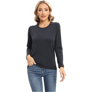 Women Graphene <b>One</b> Way Moisture Wicking Tennis <b>Thermal</b> Shirt - Product Image 2