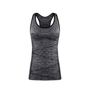 Camisetas sin mangas casuales y sexys para mujer, de punto, con bordado, transpirables, de malla sólida, con cuello redondo, para verano - Product Image 4