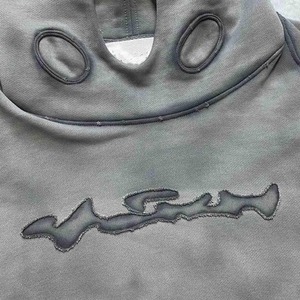 Sweat-shirts oversize pour hommes, streetwear, 100% coton, coupe ample, sweat-shirts personnalisés de haute qualité - Product Image 4